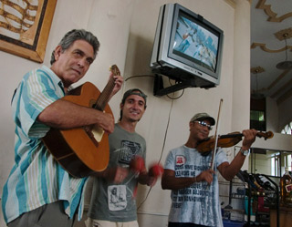 Trio Tradición Kubana. Havanna, Kuba2010